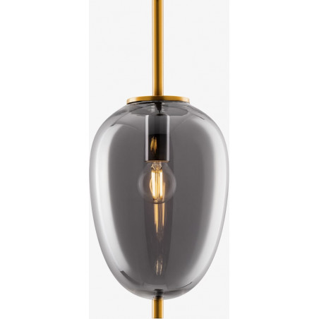 Lampa wisząca szklana Tamo - E27, styl glamour | Decolab24