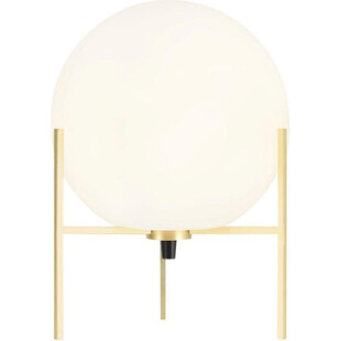 Lampa stołowa Alton Nordlux - Szkło opal, mosiądz | Sklep