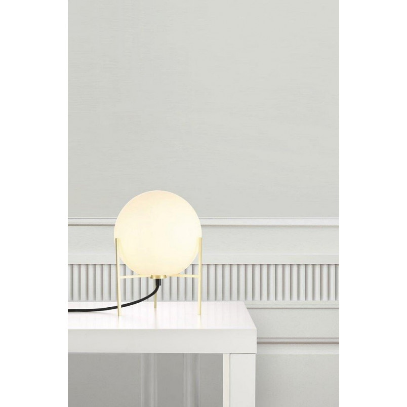 Lampa stołowa Alton Nordlux - Szkło opal, mosiądz | Sklep