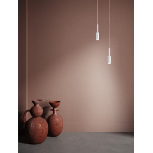 Lampa wisząca Koshima LED - Minimalistyczny design, biały kolor