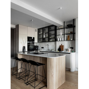 Lampa wisząca Koshima LED - Minimalistyczny design, biały kolor