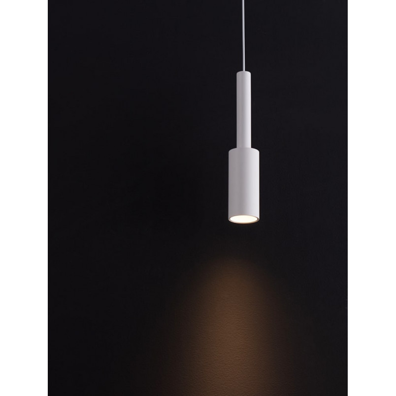 Lampa wisząca Koshima LED - Minimalistyczny design, biały kolor
