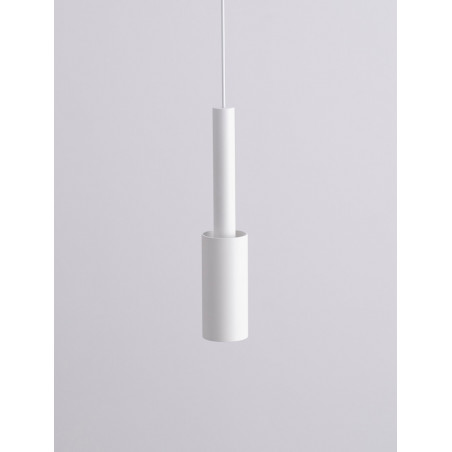 Lampa wisząca Koshima LED - Minimalistyczny design, biały kolor