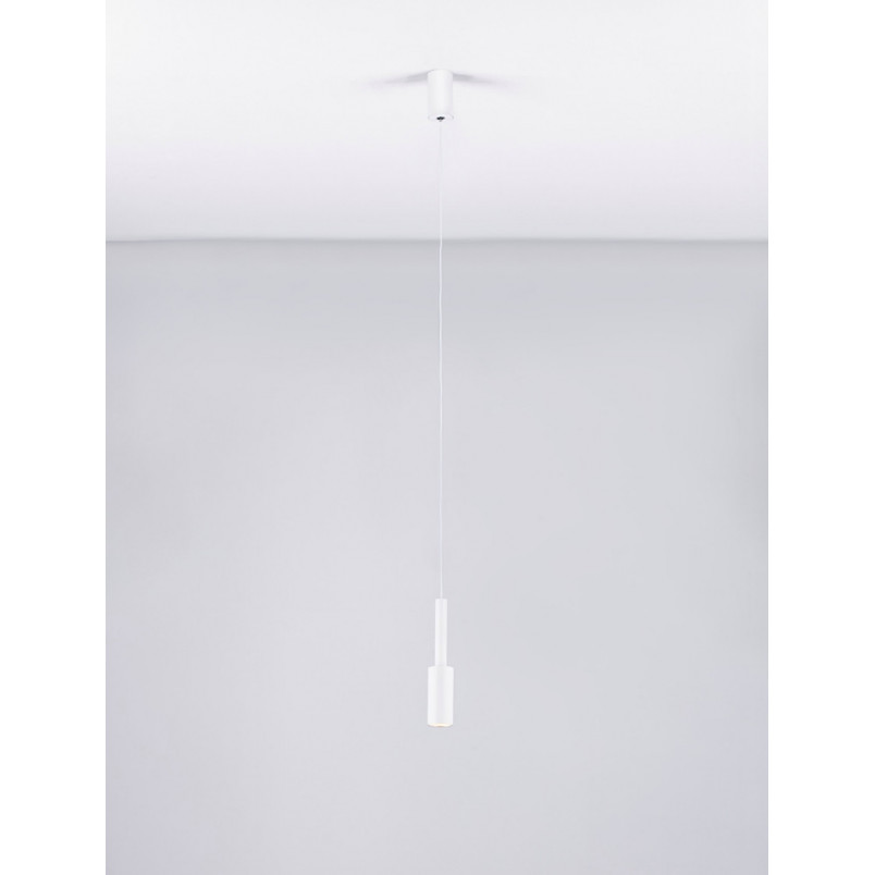 Lampa wisząca Koshima LED - Minimalistyczny design, biały kolor