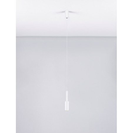 Lampa wisząca Koshima LED - Minimalistyczny design, biały kolor