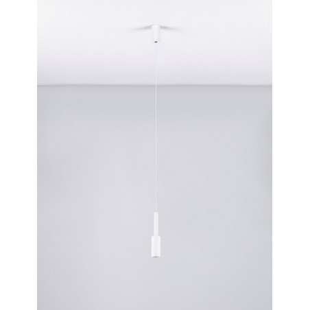 Lampa wisząca Koshima LED - Minimalistyczny design, biały kolor