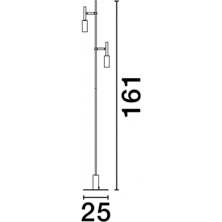 Lampa podłogowa Koshima LED - Minimalistyczny design | Decolab24