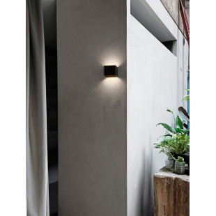 Kinkiet LED Kostka Fusion Czarny | Decolab24