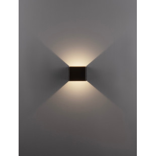 Kinkiet LED Kostka Fusion Czarny | Decolab24