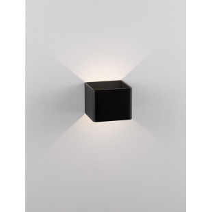 Kinkiet LED Kostka Fusion Czarny | Decolab24