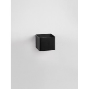 Kinkiet LED Kostka Fusion Czarny | Decolab24
