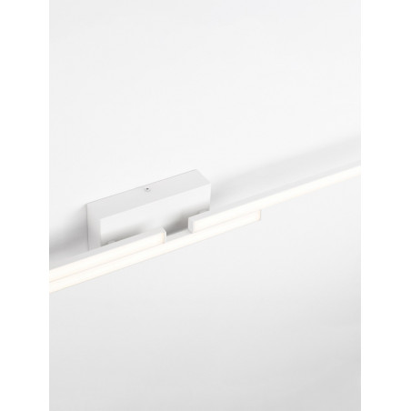 Kinkiet LED Modernos do łazni | Biały, IP44 | Decolab24