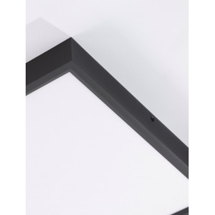 Plafon LED Danai Czarny 40x40 - Eleganckie Oświetlenie