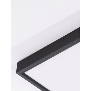Plafon LED Danai Czarny 40x40 - Eleganckie Oświetlenie