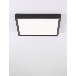 Plafon LED Danai Czarny 40x40 - Eleganckie Oświetlenie