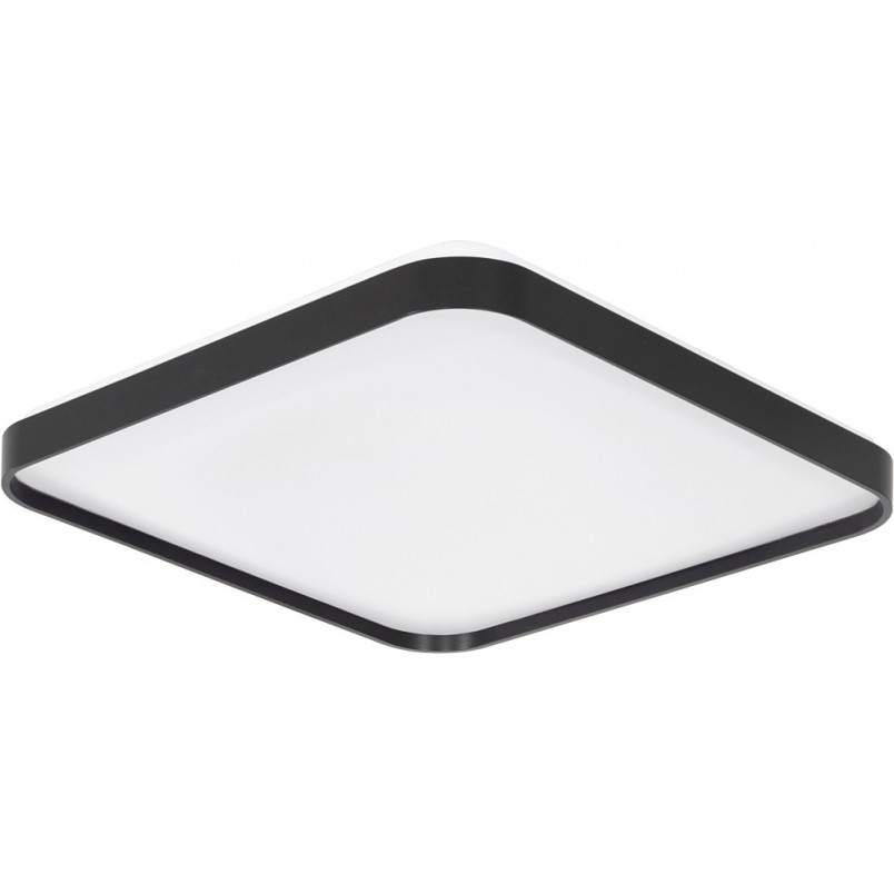 Plafon Iraklis LED czarny 48x48 - Nowoczesne oświetlenie