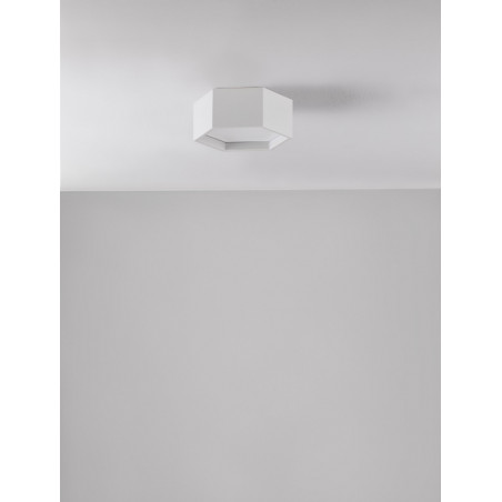 Plafon LED Heksagon Leoni 25cm - Nowoczesne Oświetlenie