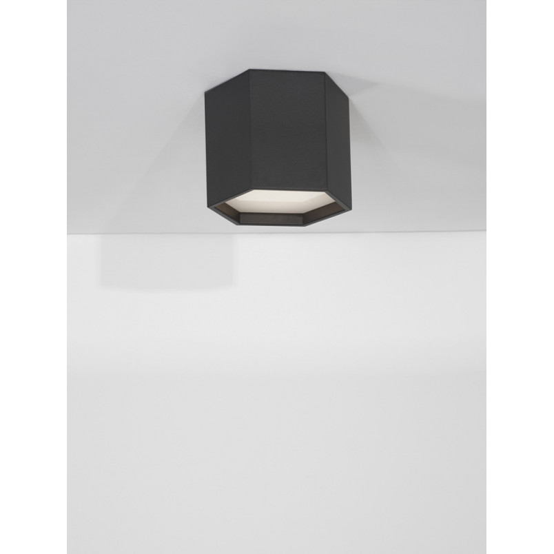Lampa spot heksagon Leoni LED - nowoczesny design | Decolab24
