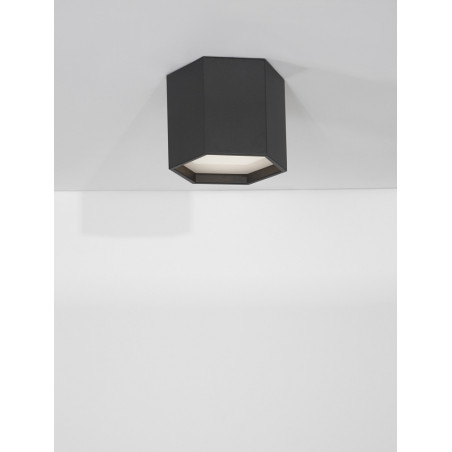 Lampa spot heksagon Leoni LED - nowoczesny design | Decolab24