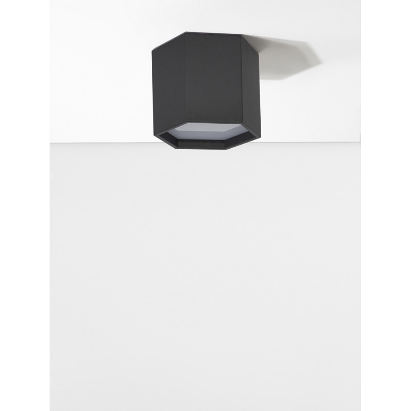 Lampa spot heksagon Leoni LED - nowoczesny design | Decolab24