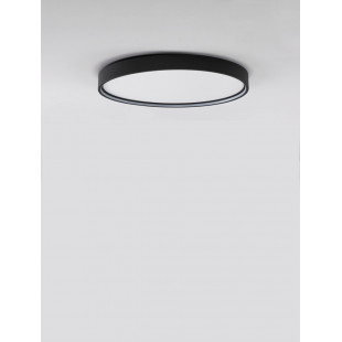 Plafon LED Simons 60cm Czarny - Ściemnialny | Decolab24