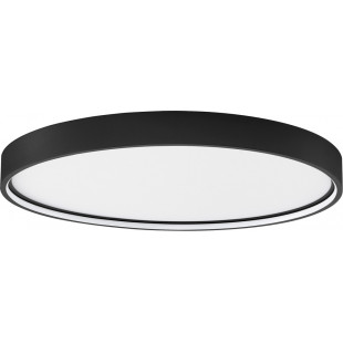 Plafon LED Simons 60cm Czarny - Ściemnialny | Decolab24