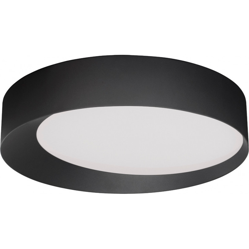 Plafon LED Demon: Designerski plafon okrągły czarny | Decolab24