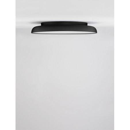 Plafon LED Marcus 60cm Czarny | Minimalistyczny Design