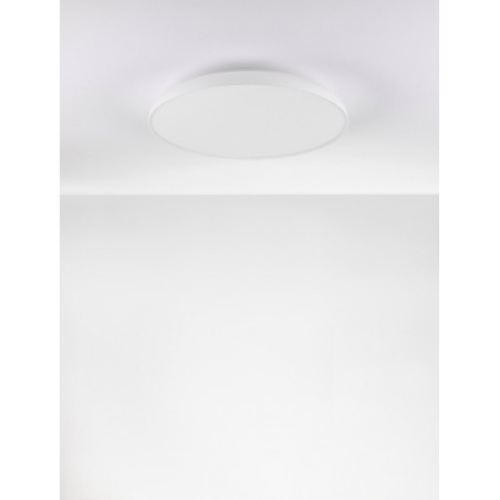 Plafon LED biały ściemniany Marcus 60cm - Decolab24