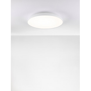 Plafon LED biały ściemniany Marcus 60cm - Decolab24
