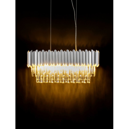 Żyrandol Kryształowy Glamour Solinero 70cm | Decolab24