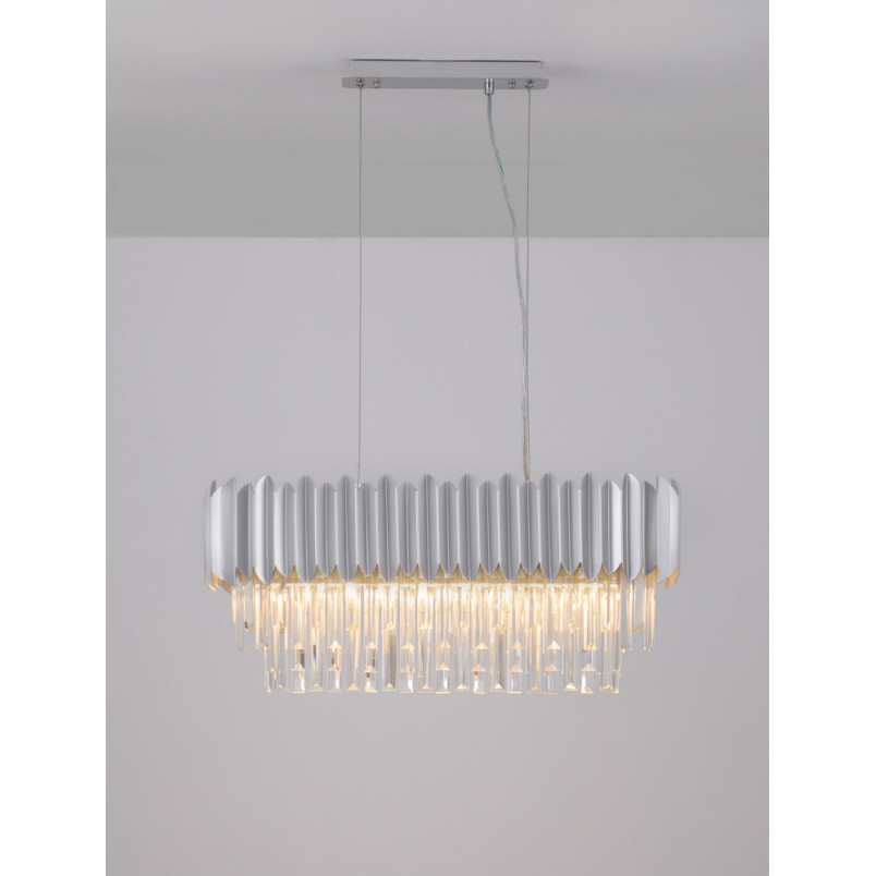 Żyrandol Kryształowy Glamour Solinero 70cm | Decolab24