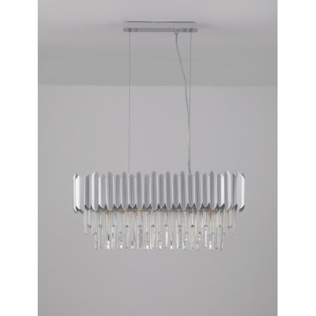 Żyrandol Kryształowy Glamour Solinero 70cm | Decolab24