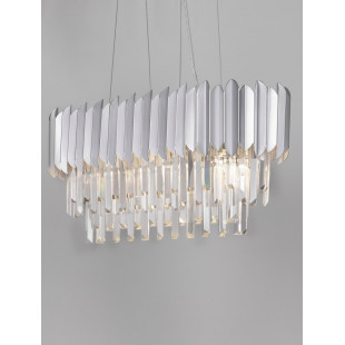 Żyrandol Kryształowy Glamour Solinero 70cm | Decolab24