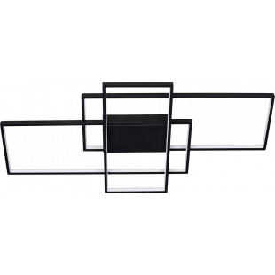 Plafon LED Geometrica 80cm Czarny | Nowoczesne Oświetlenie