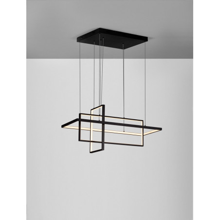 Lampa wisząca LED Geometrica | Nowoczesny design, pilot - Decolab24