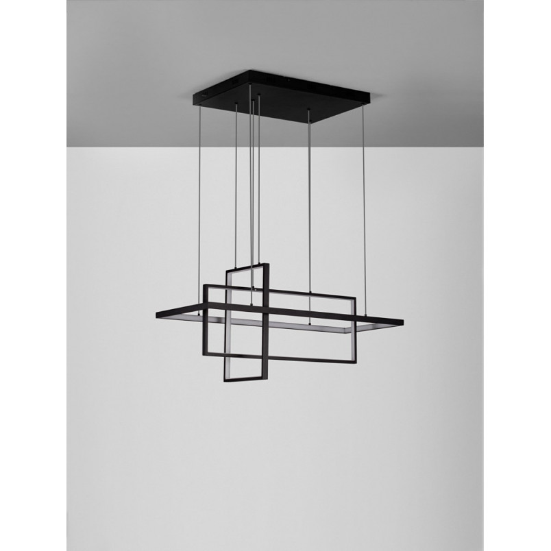 Lampa wisząca LED Geometrica | Nowoczesny design, pilot - Decolab24