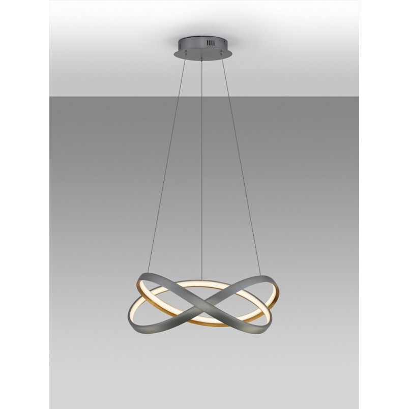 Lampa wisząca LED Peris | Nowoczesny design z pilotem