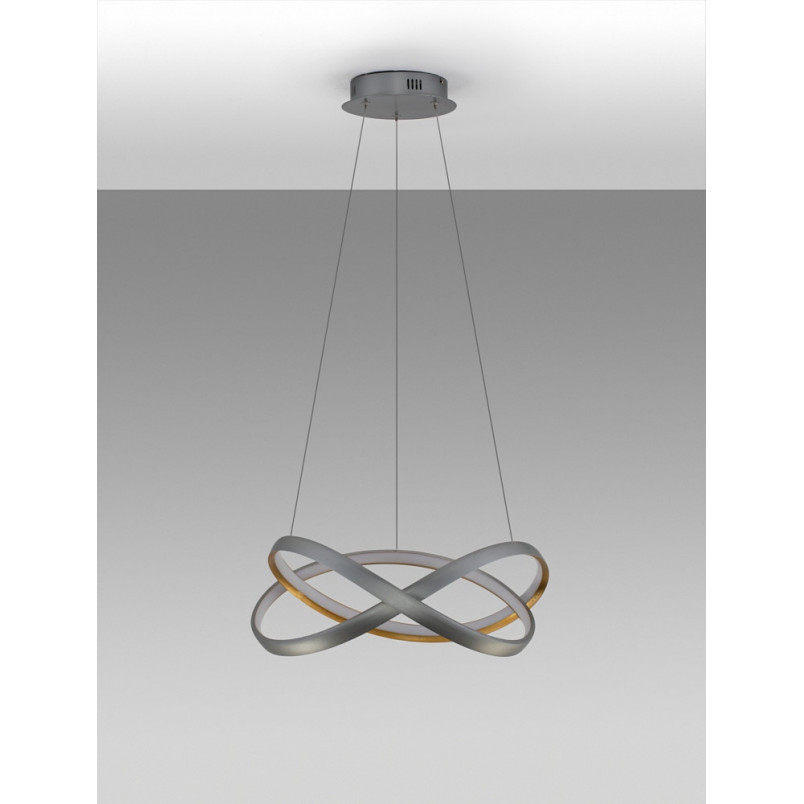 Lampa wisząca LED Peris | Nowoczesny design z pilotem