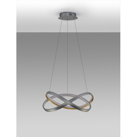 Lampa wisząca LED Peris | Nowoczesny design z pilotem