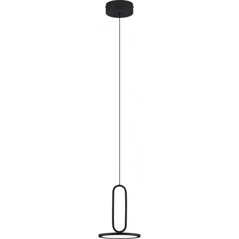 Lampa wisząca czarna Bonnie LED | Minimalistyczny design
