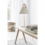 Lampa stołowa Strap biała | Skandynawski Design DFTP
