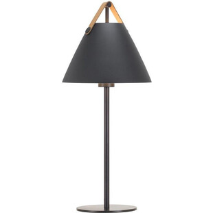 Lampa stołowa Strap czarna | Design For The People | Kup online