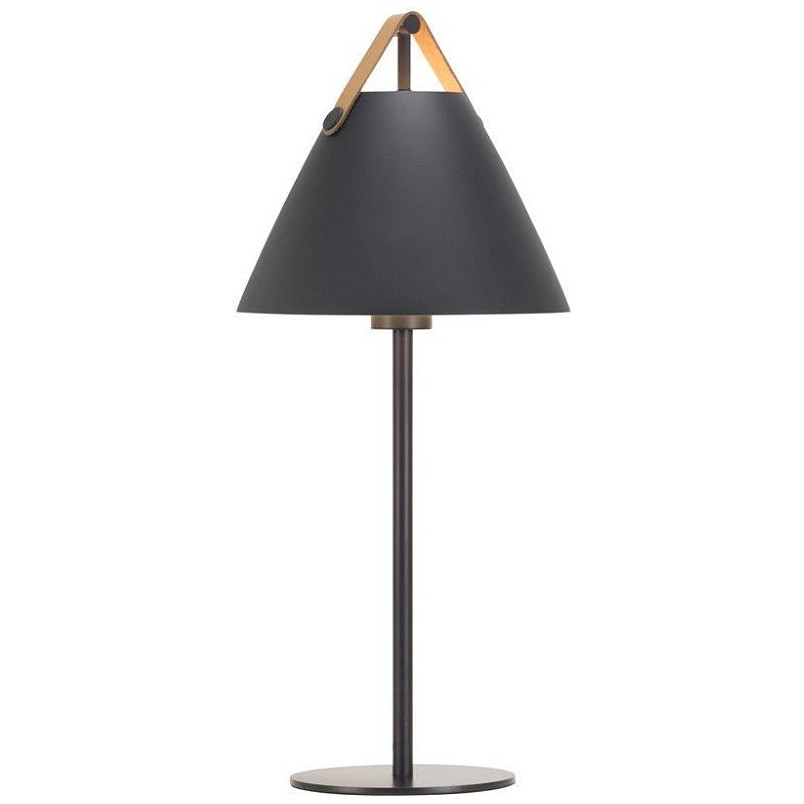 Lampa stołowa Strap czarna | Design For The People | Kup online