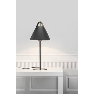 Lampa stołowa Strap czarna | Design For The People | Kup online