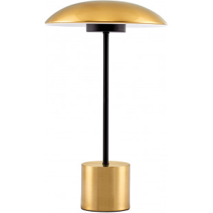 Lampa stołowa Retro Shock | Złoty mosiądz, LED | Decolab24
