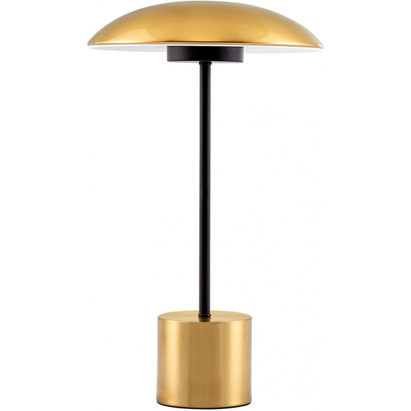 Lampa stołowa Retro Shock | Złoty mosiądz, LED | Decolab24