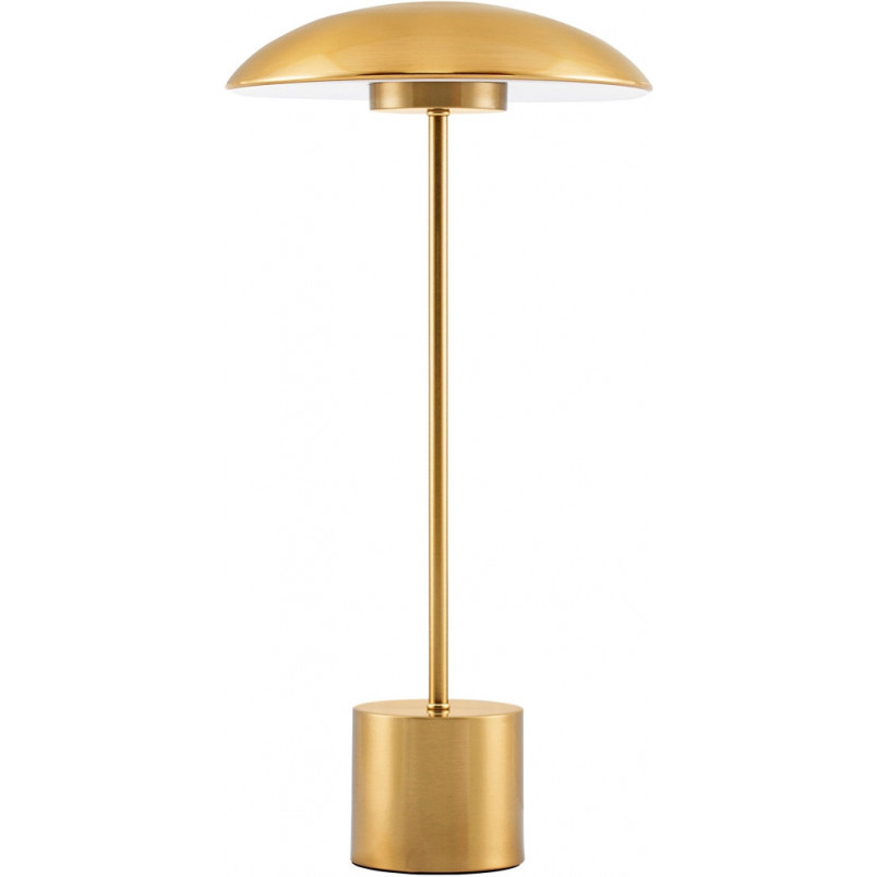 Lampa stołowa retro Shock LED złota - Decolab24