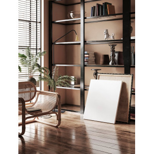 Lampa podłogowa minimalistyczna złota/czarna | Decolab24