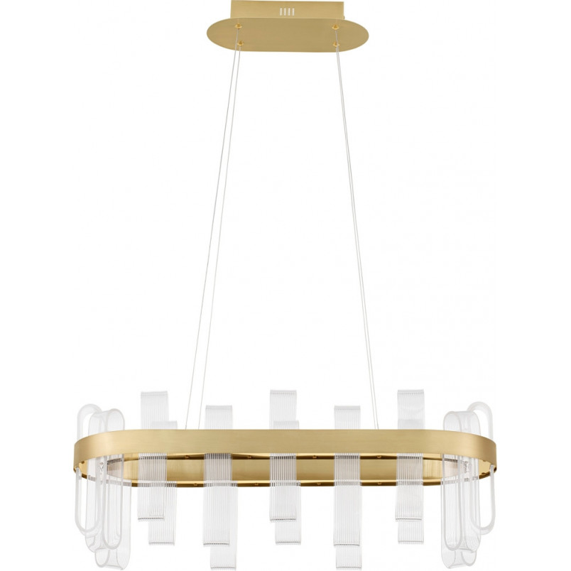 Lampa wisząca złota glamour Tellia LED | Decolab24
